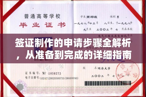 静乐签证制作的申请步骤全解析，从准备到完成的详细指南