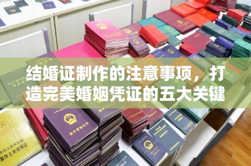 静乐结婚证制作的注意事项，打造完美婚姻凭证的五大关键点