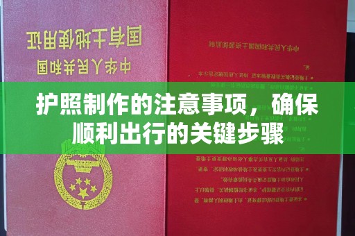 静乐护照制作的注意事项，确保顺利出行的关键步骤