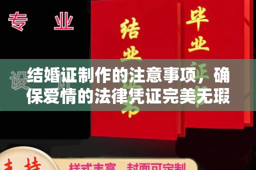 静乐结婚证制作的注意事项，确保爱情的法律凭证完美无瑕