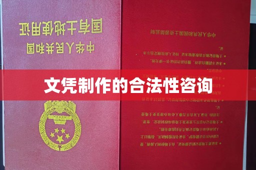 静乐文凭制作的合法性咨询